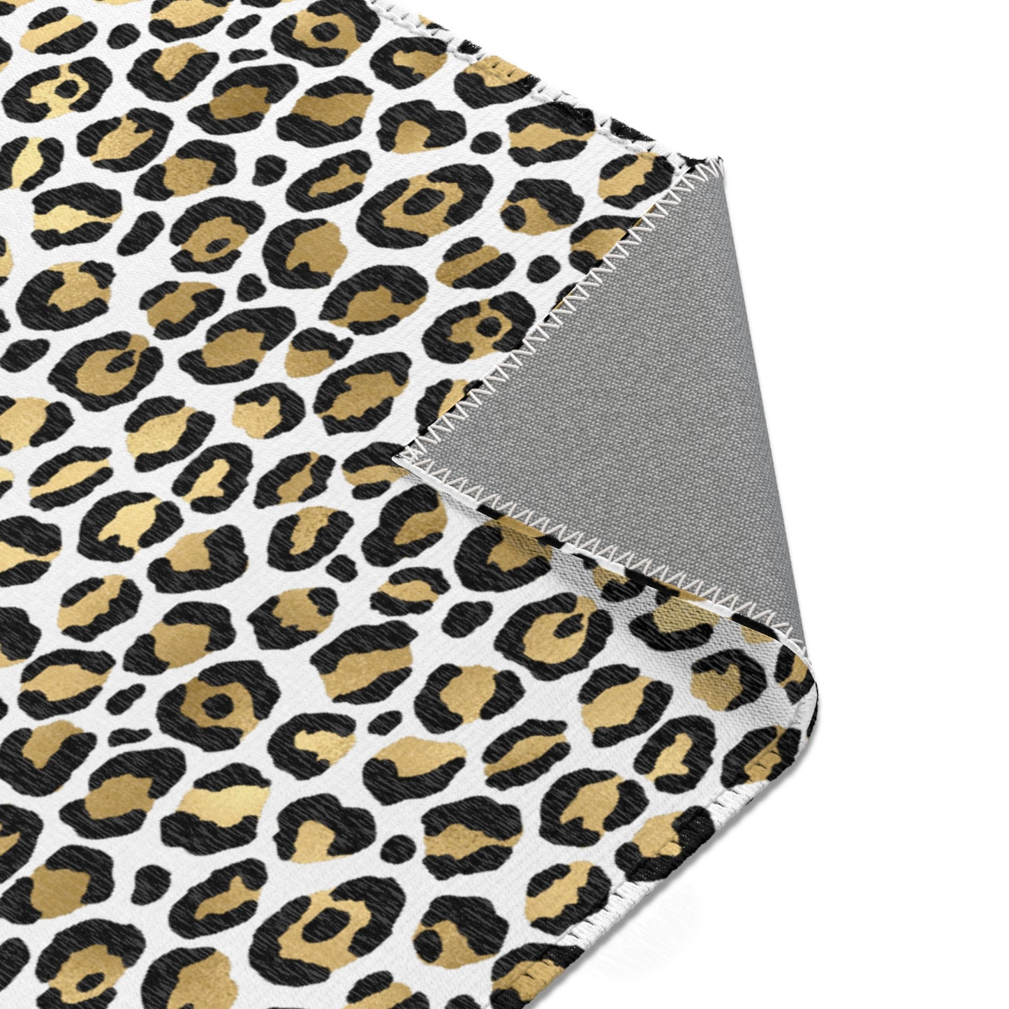 Stylish Leopard Print Area Rug, Animal Print Floor Mat, Home Decor, Modern Living Room Accessory, Cozy Bedroom Accent