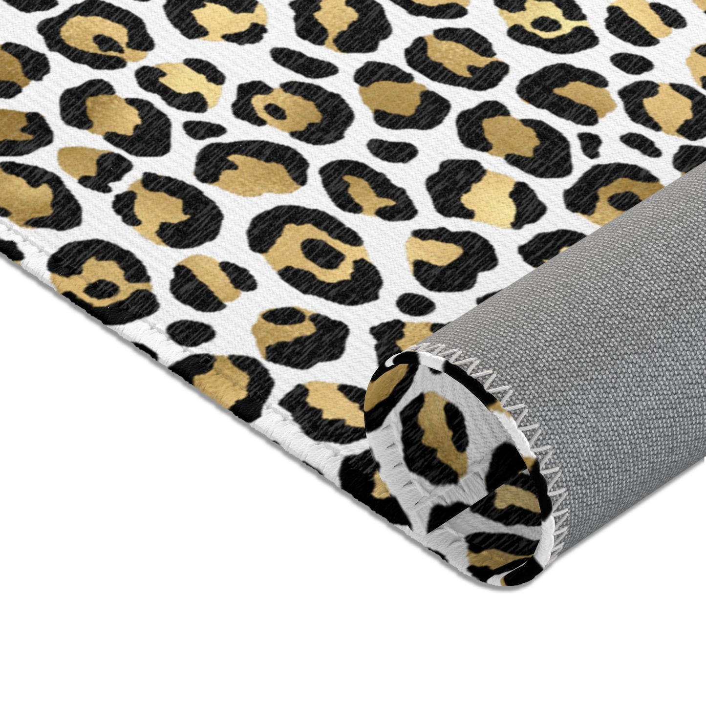 Stylish Leopard Print Area Rug, Animal Print Floor Mat, Home Decor, Modern Living Room Accessory, Cozy Bedroom Accent